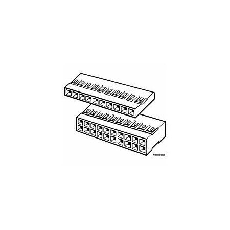 Fci Headers & Wire Housings 27P Vert Shrd Hdr Single Row 65039-010LF